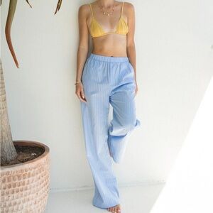 Solai Trip Around the Sun Cotton Poplin Pants